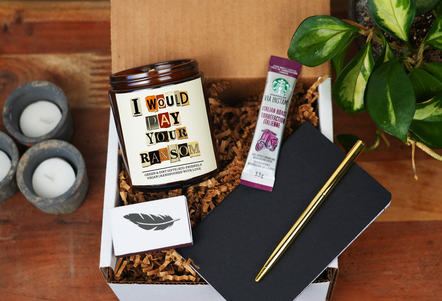 I Would Pay Your Ransom Engagement Gift - 9oz Soy Candle - Care Package For Her, Gift for Her, Anniversary Gift, Best Friend Gift