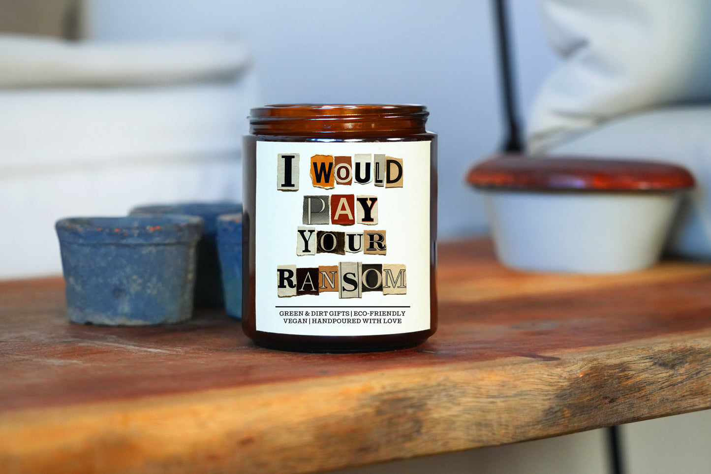 I Would Pay Your Ransom Engagement Gift - 9oz Soy Candle - Care Package For Her, Gift for Her, Anniversary Gift, Best Friend Gift