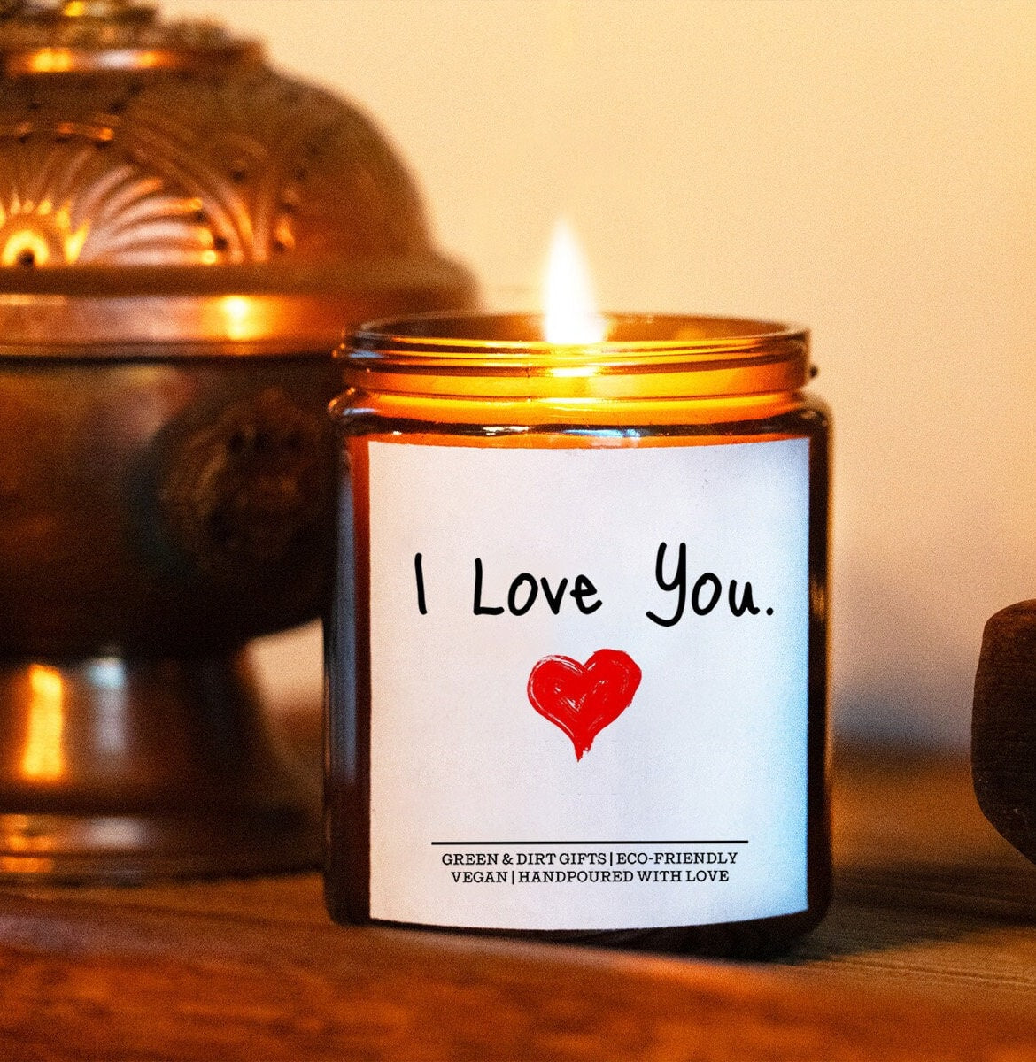 Engagement Gift - 9oz Soy Candle - Care Package For Her, Spa Gift Box, Gift for Her, Anniversary Gift, Best Friend Gift, I Love You Gift
