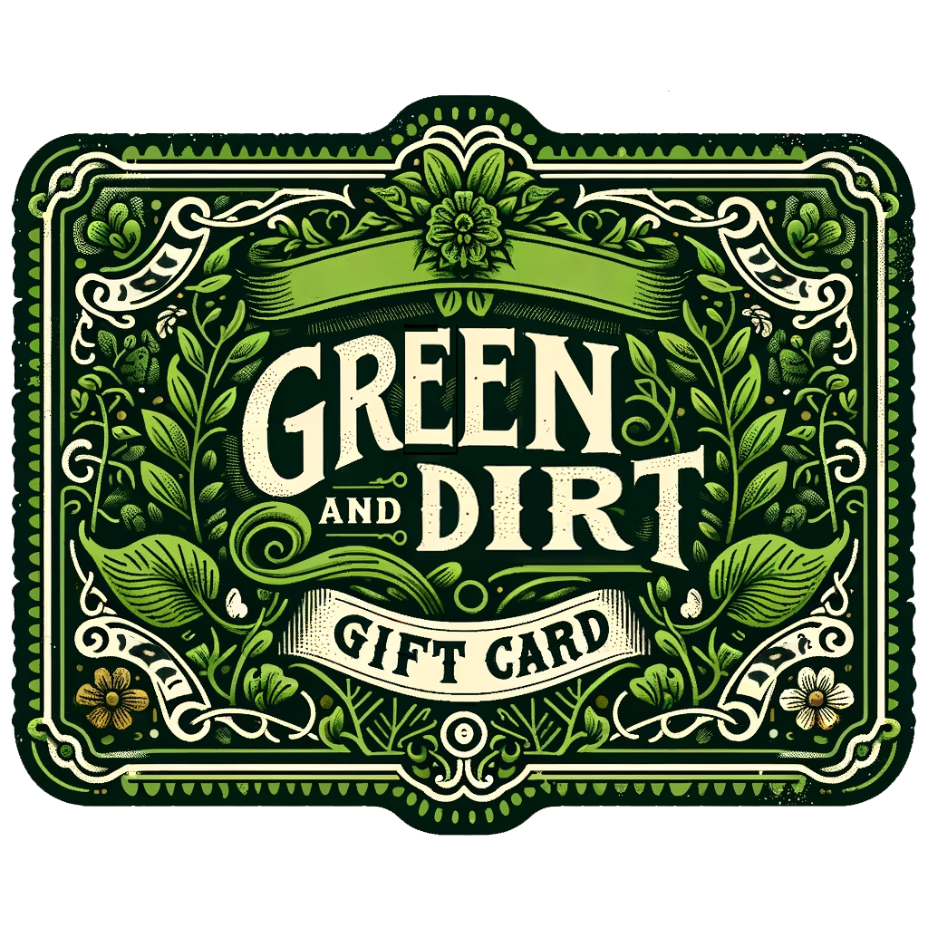 Green And Dirt Gift Cards