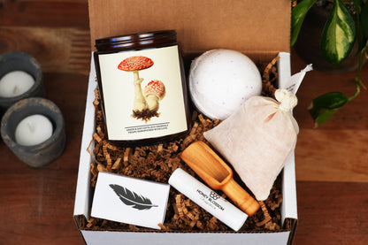 Mushroom Candle -9oz Candle- Shrooms Gift, Magic Mushrooms Lover, Mushroom Decor, Magic Mushroom Candle, Oddities, Trippy Gift, Cute Candle