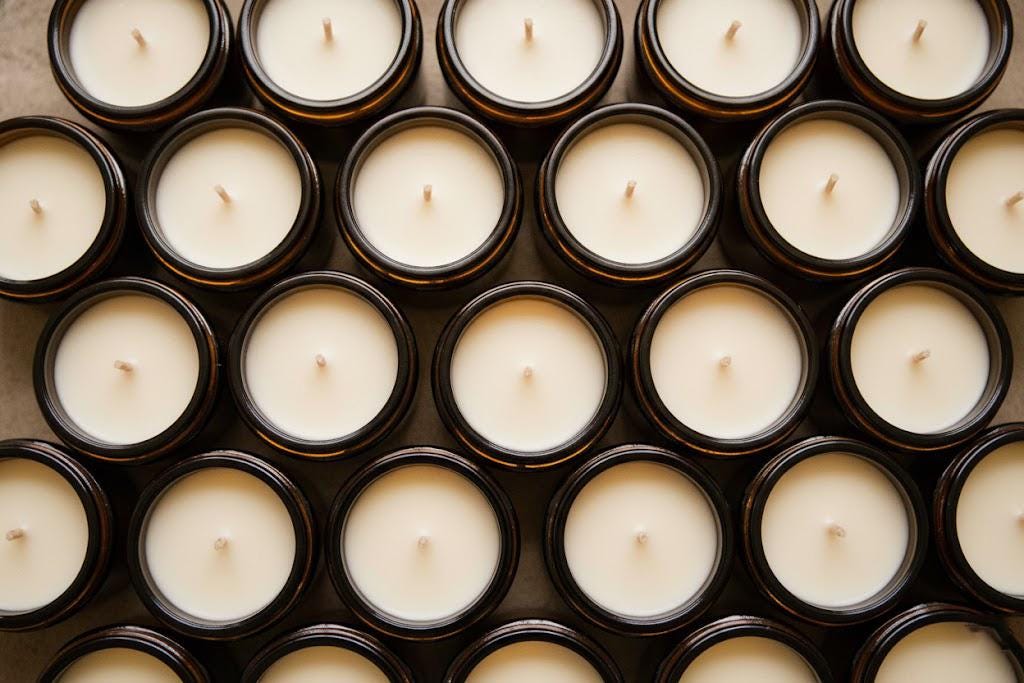 Bulk candles Corporate gift Realtor company logo gift home owner gift candle real estate logo Closing gift New Homeowner Gift Modern candle