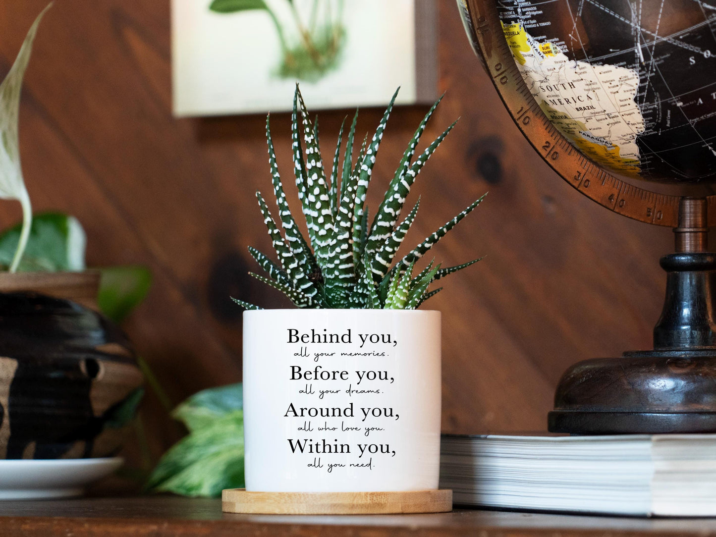 Graduation Gift for Daughter College, Nursing RN Lawyer Law School PT Doctor Masters Graduate 2026, Behind You All your memories Plant Pot